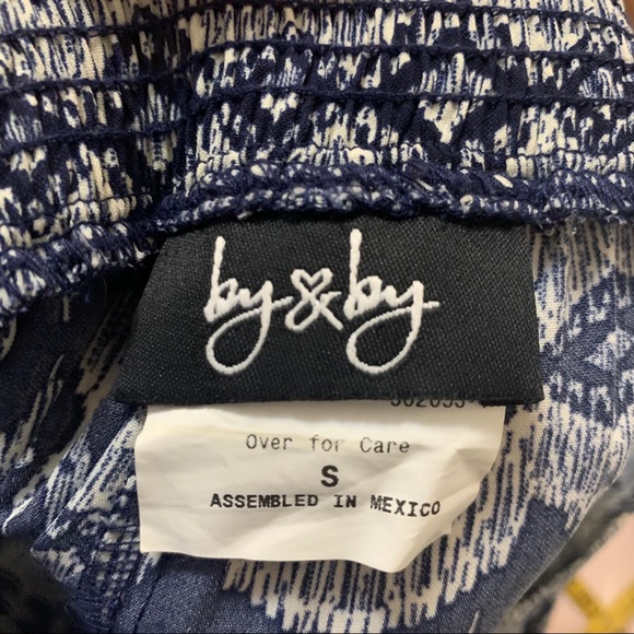 Boho Print Wide Leg Pants - Picture 4 of 4